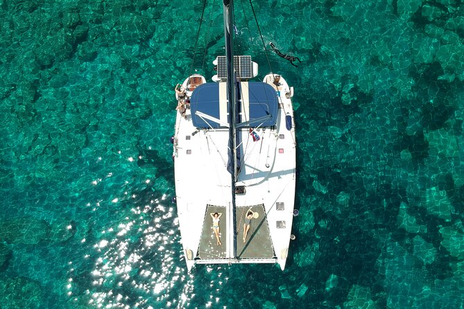 Milos caves snorkelling Catamaran Cruise in a small group - Passing the Adamas 19th-Century Mine (Plus Maybe a Quick Swim)
