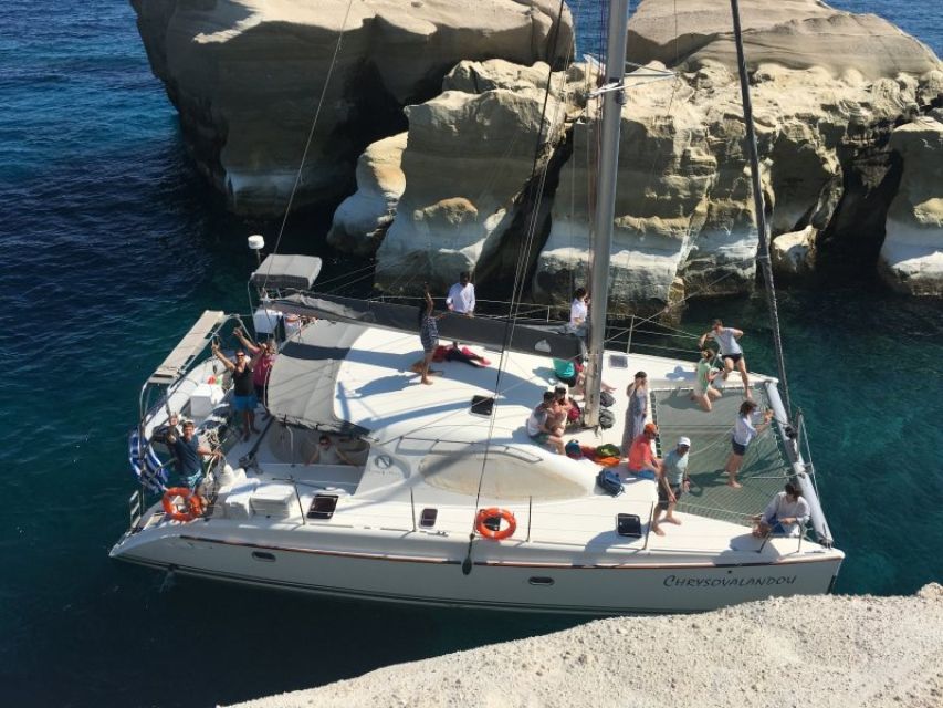 Milos: Full-Day Catamaran Cruise to Poliegos and Kleftiko - Sikia Cave: Spotting the Skylight Effect