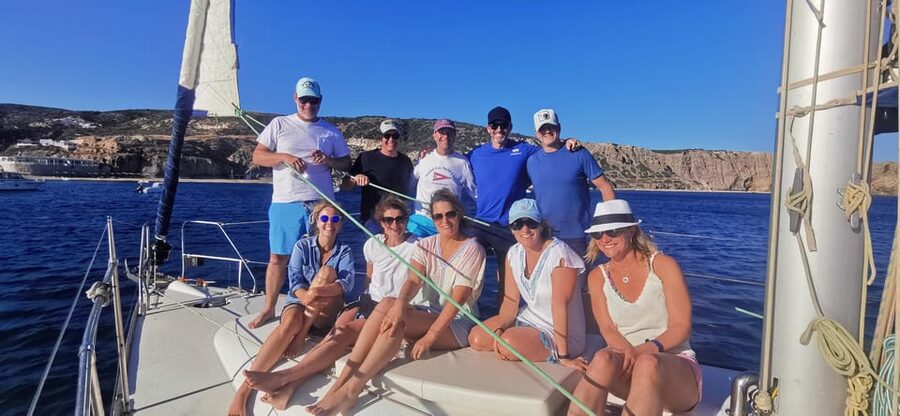 Milos: Full-Day Sailboat Cruise with Food and Open Bar - Kleftiko Caves: the main show for swimming, snorkeling, and cave views