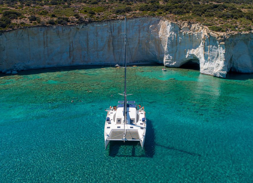 Milos: Half-Day Morning Catamaran Cruise to Kleftiko - Milos Adventures to Kleftiko: what makes it worth your morning
