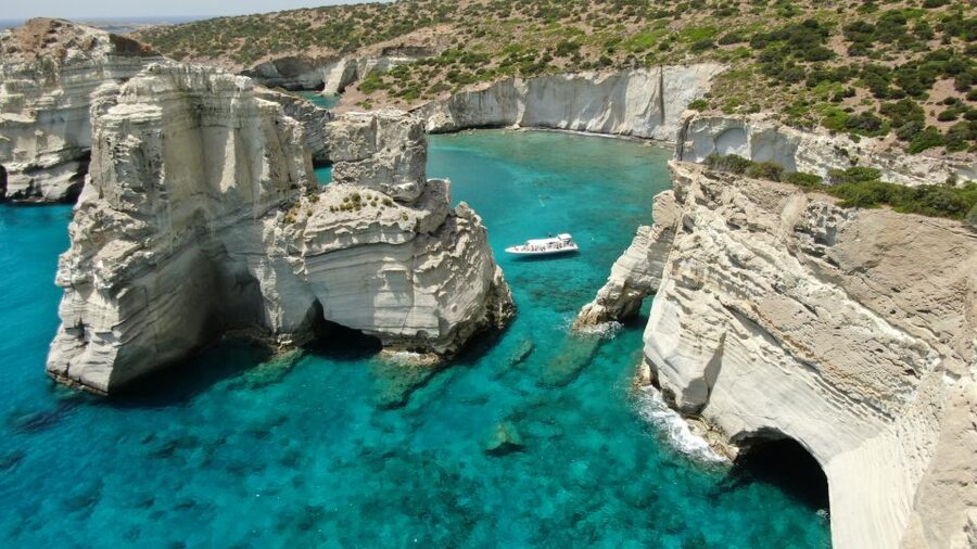 Milos: Half-Day Speedboat Cruise to Klefiko with Snorkeling - South Milos route: what changes when north winds hit