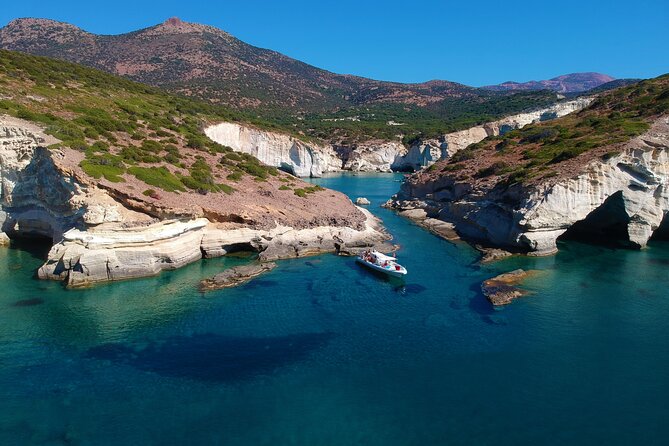 Milos: Half-Day Speedboat Cruise to Kleftiko with snorkeling tour - Why this half-day speedboat beats the land route