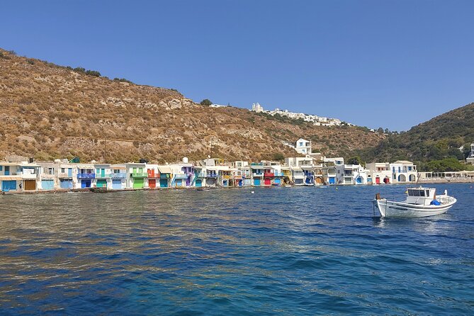 Milos: Half-Day Speedboat Cruise to Kleftiko with snorkeling tour - Kalogries Beach, the natural swimming-pool feeling