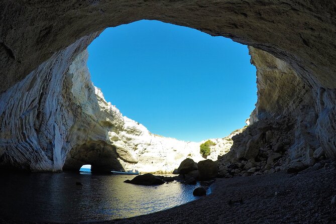 Milos: Half-Day Speedboat Cruise to Kleftiko with snorkeling tour - Extra coastal hits: Klima fishermen houses and manganese mine rock features