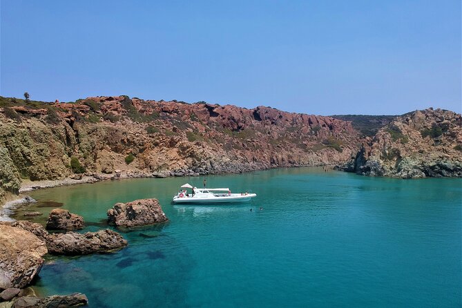 Milos: Half-Day Speedboat Cruise to Kleftiko with snorkeling tour - Meet at Volcano Boat in Adamantas, then get ready for caves