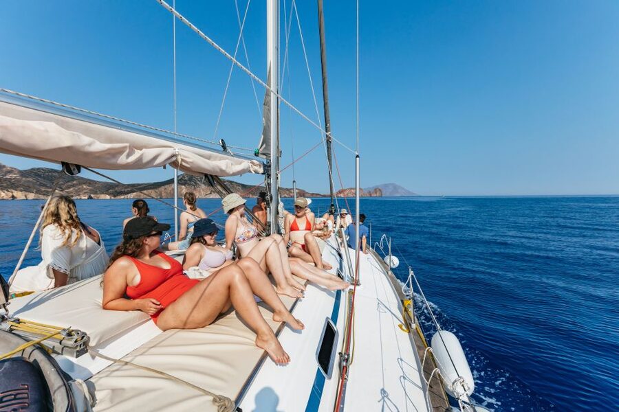 Milos: Kleftiko Cruise with Meal, Drinks and Photos at Sykia - Why Kleftiko and the west coast feel different on a small sailboat