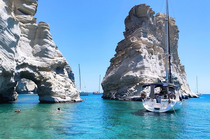 Milos oneiro-kleftiko west Milos - Kalogries Bay: West Milos beaches, warm shallow water, and ouzo