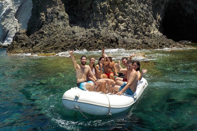Milos Small-Group Full-Day Cruise with Snorkelling and Lunch - Stop 4: Agios Dimitrios quick swim with the Milos caldera view