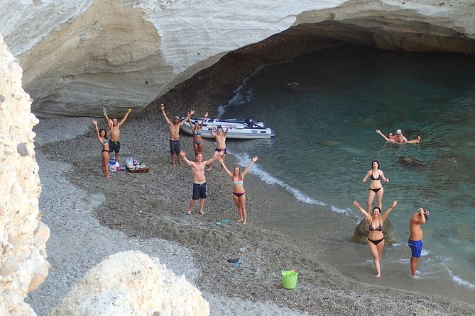 Milos Small-Group Full-Day Cruise with Snorkelling and Lunch - How the crew style shows up in the experience