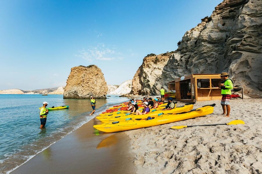 Milos: Tsigrado and Gerakas Beach Kayaking Tour - Logistics That Actually Matter, No Pickup Needed