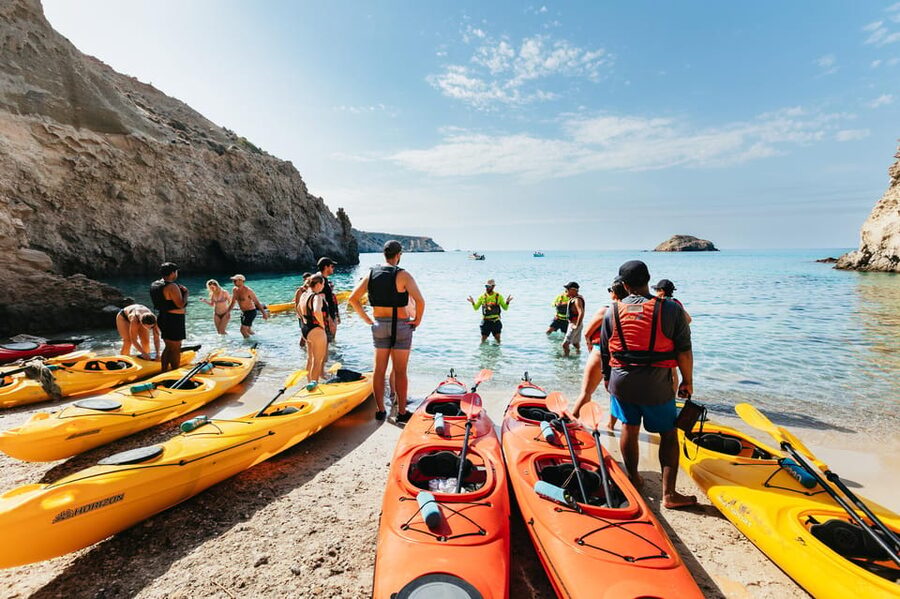 Milos: Tsigrado and Gerakas Beach Kayaking Tour - Gerakas Beach: Snorkeling Time That Actually Changes the Trip