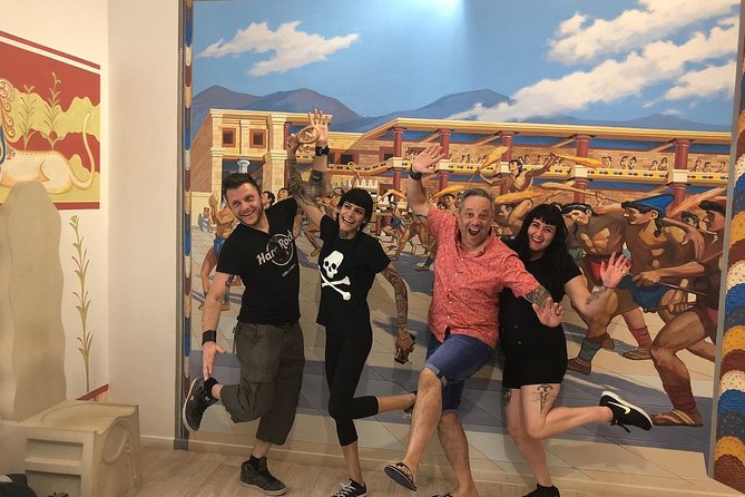 Minoans World 3D Museum & 9D Cinema - The 9D cinema show: how the program is structured