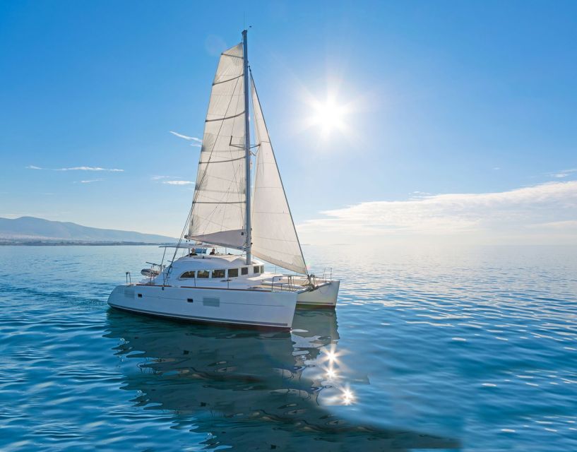 Mykonos: Catamaran Cruise With Meal and Drinks - Getting to the port feels like part of the trip