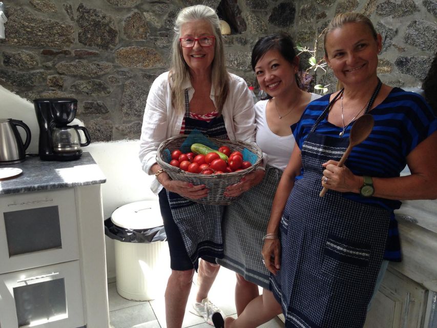 Mykonos: Cooking Class with Food and Wine - Your First Bites: Dakos, Louza, Raki, and Garden Produce