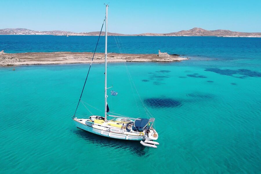 Mykonos: Delos and Rhenia Cruise with Swim and Greek Meal - Little Venice by water, the photo stop that feels worth it