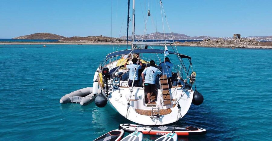 Mykonos: Delos and Rhenia Cruise with Swim and Greek Meal - Pickup, timing, and what makes the sail feel easy