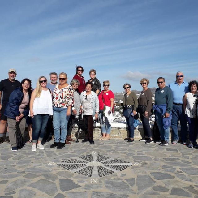 Mykonos: Farm, Ano Mera Village, and Beaches Guided Tour - Quiet beach stops like Kalo Livadi and Kalafati, with a big reality check