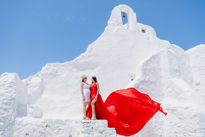 Mykonos Flying Dress Photoshoot - Receiving your edited photos: 50 images and why that matters
