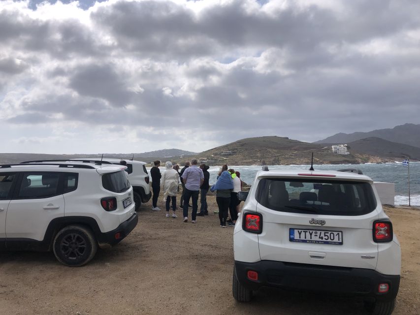 Mykonos: Full-Day Off-Road Safari - The south coast loop: Kalafatis, Kalo Livadi, Halara, and Agrari Beach