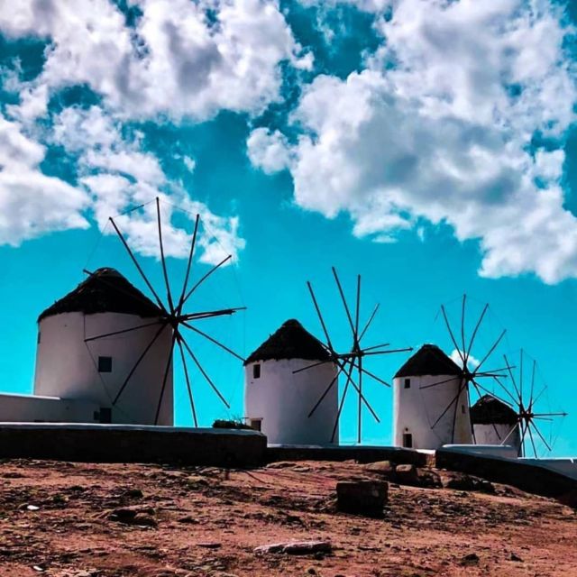 Mykonos: Guided Highlights Tour - Finishing at Akti Kampani Near Town Hall