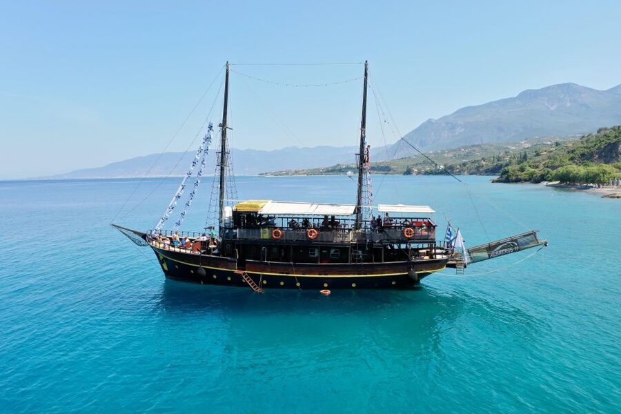 Mykonos: Sunset Party Boat Cruise with 1 Drink - Cruising the North Coast on a Traditional Wooden Boat