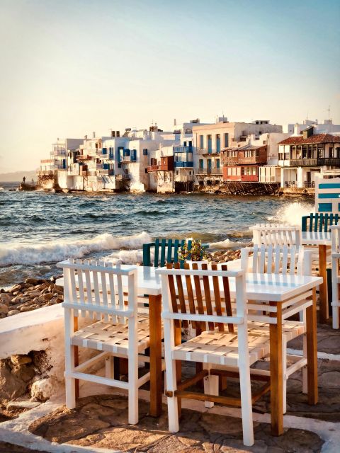 Mykonos Town: Food Walking Tour with Famous Tastings - Old Port of Mykonos: Views, Then Greek Coffee