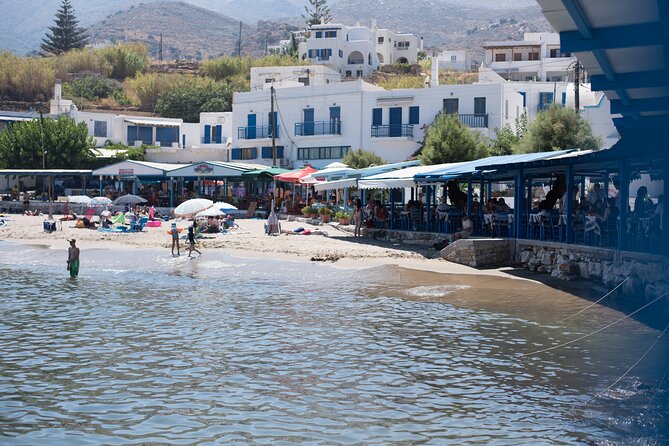 Naxos Highlights Bus Tour with Free Time for Lunch at Apeiranthos - Apollonas Beach Stop: A Quick Dip, Coffee, and Sea-Air Reset