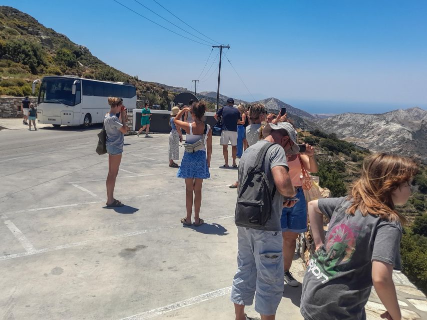 Naxos: Highlights Full-Day Tour by Bus - Apollonas on the northeast coast, Kouros photo time, and optional swimming