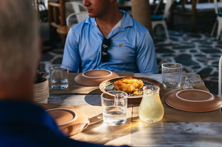 Naxos: Naxos Town Food Tour with Tastings and Wine - The cheese and wine section: your built-in flavor course