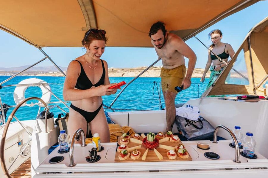 Naxos: Sailing Cruise with Lunch & Drinks - Price and value: what $188 buys you on the water