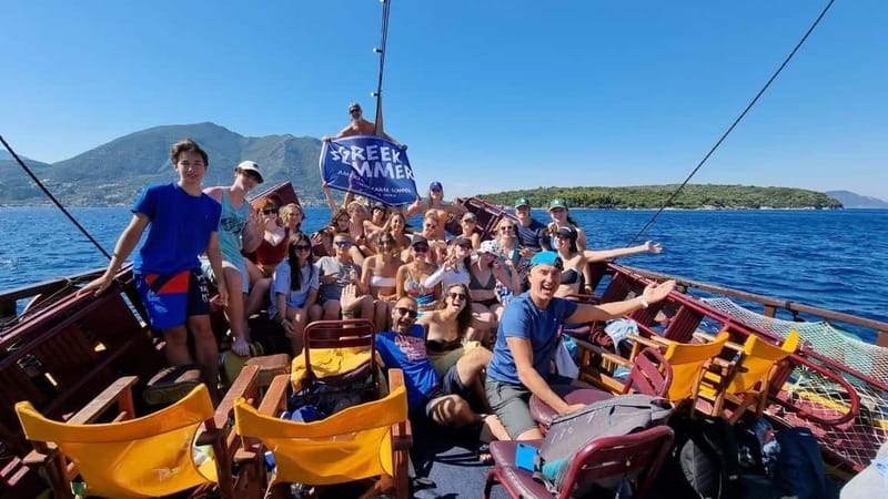 Nydri: Sailing Through History. Daily Cruise with Beach BBQ - Spartochori walking tour and the 300-year-old Orthodox church