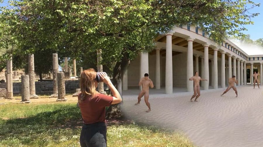 Olympia: The Famous VR Glasses Tour with Audio Guide - Where You Start, and How the Whole Thing Gets Moving