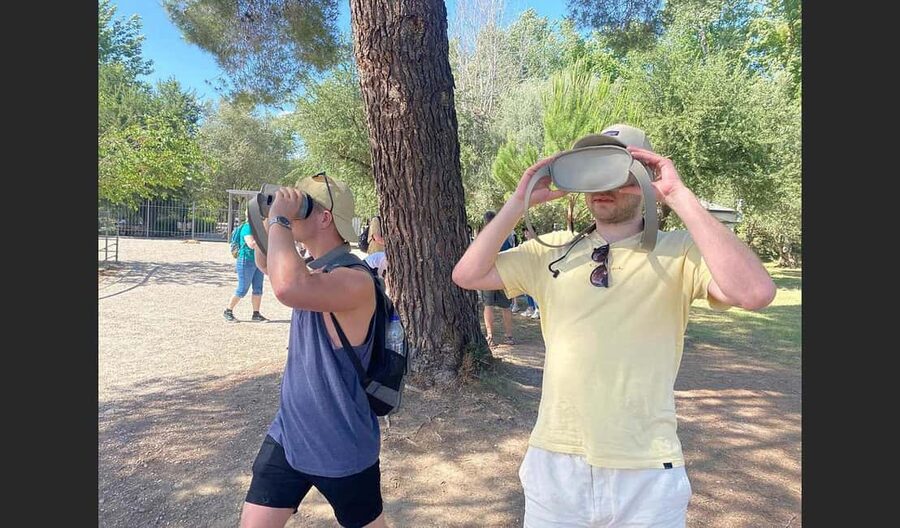 Olympia: The Famous VR Glasses Tour with Audio Guide - Nymphaeum of Herodes Atticus and the Olympic Water Problem