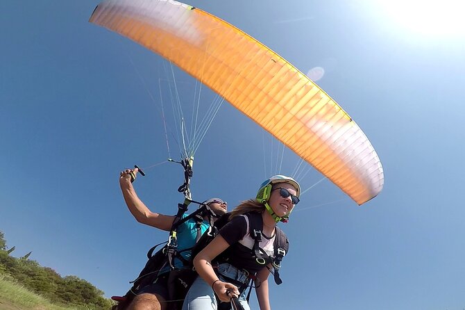 Paragliding Tandem Flight in Corfu - Safety on tandem: briefing first, gear in place, and a pilot who does the work