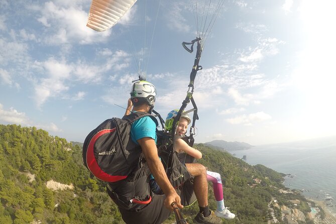 Paragliding Tandem Flight in Corfu - Getting to the launch area from Vatos, and what your timing should feel like