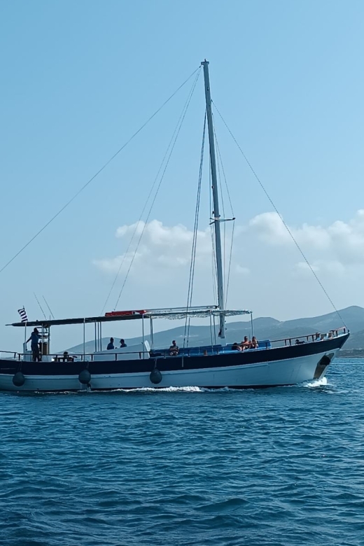 Paros Antiparos: Full-Day Boat Tour with Lunch & Drinks - Morning cruise, coffee, and the Blue Lagoon at Panteronisi