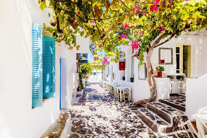 Paros & Antiparos Full-Day Discovery Guided Tour in English - Lefkes on Paros: Pine Air, Cobblestones, and a Different Side of the Island