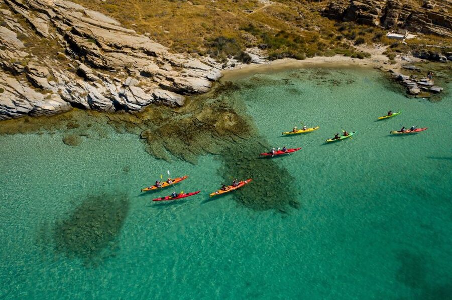 Paros: Sea Kayak Trip with Snorkeling and Snack or Picnic - Route Variations: Lighthouse Cliffs, Downwind Surfing to Kolimpithres, and Island Chapels