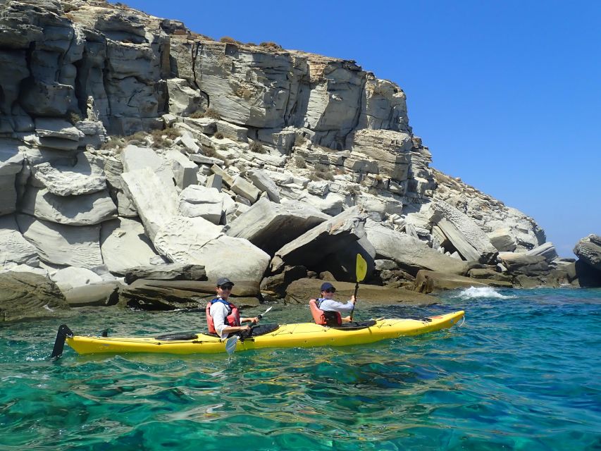 Paros: Sea Kayak Trip with Snorkeling and Snack or Picnic - Snacks and Picnic: Local Food You’ll Be Glad You Brought an Appetite For