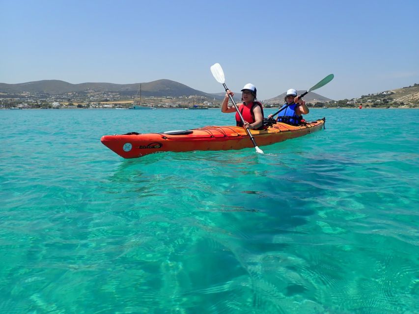 Paros: Sea Kayak Trip with Snorkeling and Snack or Picnic - Morning Sea Kayak With Picnic vs Evening Kayak With Sunset Colors