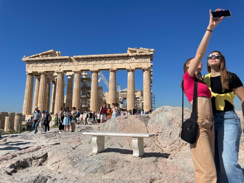 Parthenon & Acropolis Guided Tour in Spanish -Option Tickets - The rest of the sacred path: Eumenes portico and Asclepius sanctuary