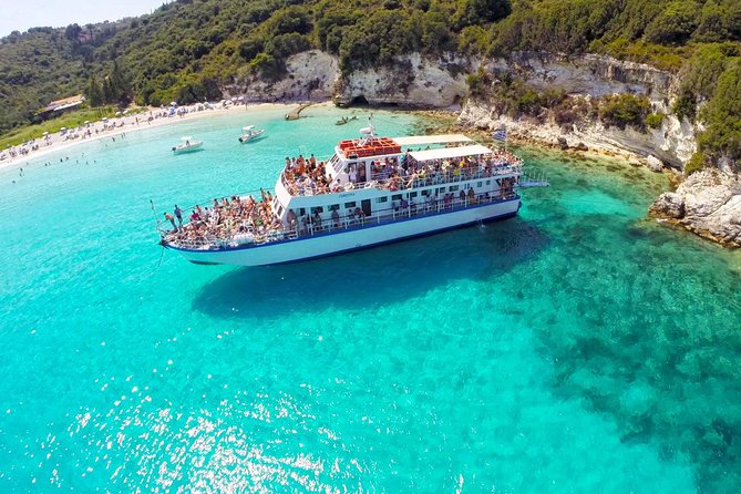 Paxos Antipaxos Blue Caves (Lakka Village) from Corfu - Lakka Village break: 2 hours for lunch, shops, and sun