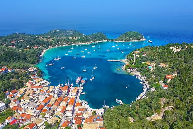 Paxos Antipaxos Blue Caves (Lakka Village) from Corfu - From Corfu Old Town to Mon Repos: the boat sightseeing
