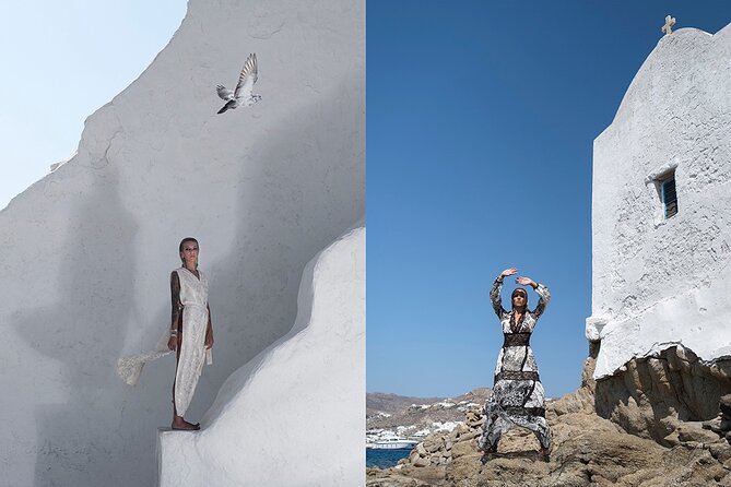 Photography Session in Mykonos - Getting at Least 50 Photos in an Online Gallery