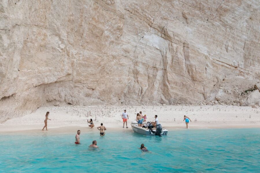 Porto Vromi: Shipwreck, Caves, & White Beach Swimming Cruise - Key things to know before you go