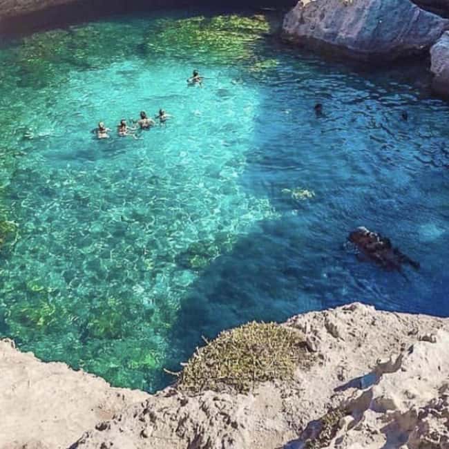 Pounta: A boat trip to the Pirate Cave - Stop 2 at the Tripiti Sea Cave: Cave Views, Longer Swim Time, and Jump Options