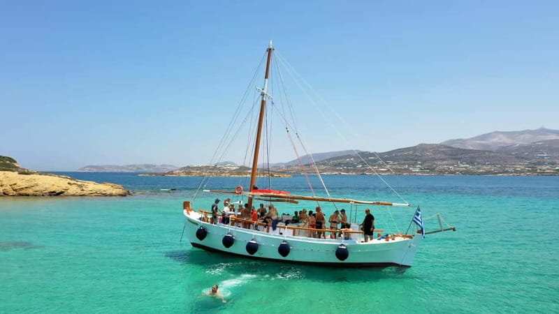 Pounta: Paros & Antiparos Cruise, Swimming & Seafood Lunch - Timing and Group Size: What Your 6.5 Hours Feels Like