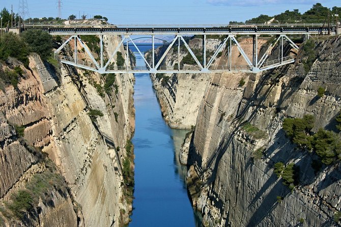 Private Biblical Tour Ancient Corinth & Isthmus Canal from Athens - Isthmus Corinth Canal: the modern gateway to the Peloponnese