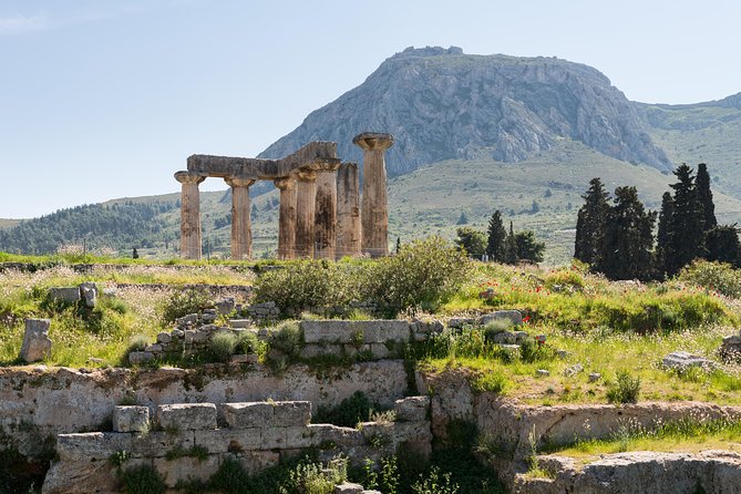 Private Biblical Tour Ancient Corinth & Isthmus Canal from Athens - Acrocorinth and Hadgimoustafa spring: the views and the layers of time
