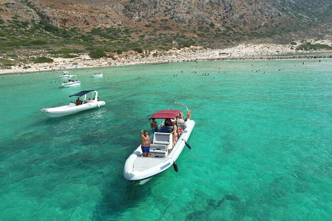 Private Boat Trip Kissamos Balos (price per group - up to 10 people) - Boat ride reality check: timing, rough patches, and how to feel comfortable